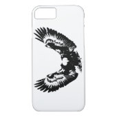 Coques Case-Mate iPhone Aigle noir et blanc (Dos)