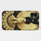 Coques Case-Mate iPhone Aigle Ornemental Doré (Dos (Horizontal))