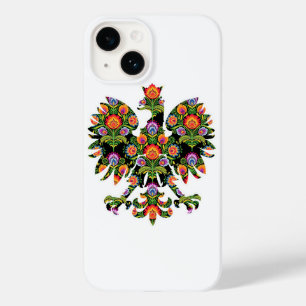 Coque Pour iPhone 14 Aigle polonais Pologne Emblème Wycinanki, Polonais