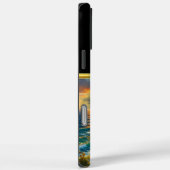 Coques Case-Mate iPhone Aigle regardant le lever du soleil côtier serein (Verso / Droite)