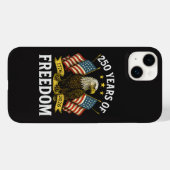 Coques Case-Mate iPhone Aigle royal 250 ans de liberté 1776 2026 (Verso (horizontal))