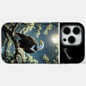 Coques Case-Mate iPhone Aigle Royal Sous Clair de Lune (Verso (horizontal))