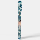 Coques Case-Mate iPhone Aigle silencieux sous une lune brillante de minuit (Verso / Droite)