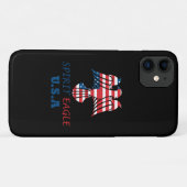 Coques Case-Mate iPhone aigle spirituel drapeau USA (Dos (Horizontal))