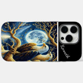 Coques Case-Mate iPhone Aigles et Pleines lunes (Verso (horizontal))