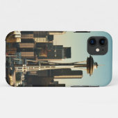 Coques Case-Mate iPhone Aiguille du centre d'horizon et d'espace de (Dos (Horizontal))