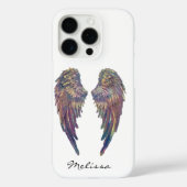 Coques Case-Mate iPhone Ailes Angel, Cute Whimsical Metallical Personnalis (Verso)
