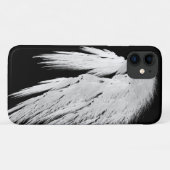 Coques Case-Mate iPhone AILES ANGEL Gris Touché Plumes droite Personnalisé (Dos (Horizontal))