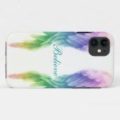 Coques Case-Mate iPhone Ailes d'ange d'arc-en-ciel (Dos (Horizontal))