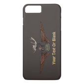 Coques Case-Mate iPhone Ailes de pilote de brousse du Flying Moose (Dos)
