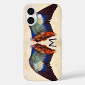 COQUES Case-Mate iPhone AILES D'UN MONOGRAMME ROULEUR EUROPÉEN (Verso)