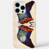 COQUES Case-Mate iPhone AILES D'UN MONOGRAMME ROULEUR EUROPÉEN (Verso)