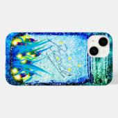 Coques Case-Mate iPhone Aimant lugubre à mâchoire (Verso (horizontal))