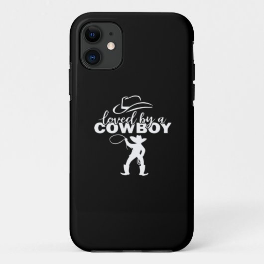 Coques Case-Mate iPhone aimé par un cowboy (Dos)