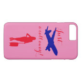 Coques Case-Mate iPhone Aime rose (Dos (Horizontal))