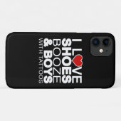 Coques Case-Mate iPhone Aimer Chaussures Booze Garçons avec tatouages (Dos (Horizontal))