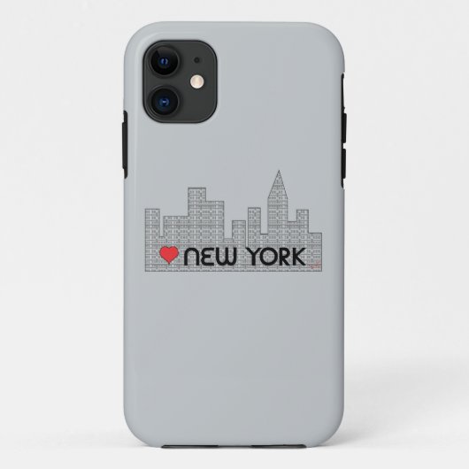Coques Case-Mate iPhone Aimer NEW YORK (Dos)
