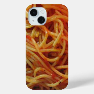 Coque Pour iPhone 15 Aimer Spaghetti
