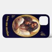 Coques Case-Mate iPhone Aimez les uns les autres (Verso (horizontal))