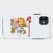 Coques Case-Mate iPhone Aimez nos amis animaux (Dos (Horizontal))