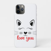 Coques Case-Mate iPhone Aimez votre chat (Dos)