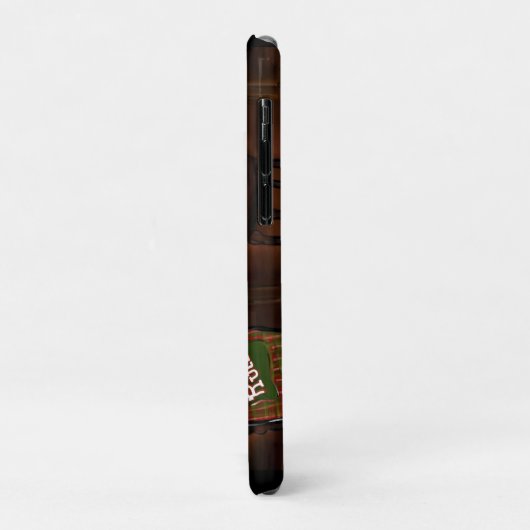 Coques Case-Mate iPhone AIREDALE & AMIS Poster (Dos/Gauche)