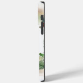 Coques Case-Mate iPhone Airedale Christmas Wreath Festive Pup (Verso / Gauche)