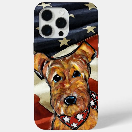 COQUES Case-Mate iPhone AIREDALE TERRIER (Verso)
