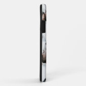 Coques Case-Mate iPhone Ajouter couple photo merisier marié ajouter date a (Dos/Droite)