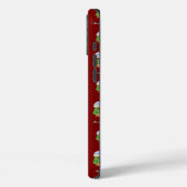 Coques Case-Mate iPhone Ajouter le Motif initial Red Joyeux Noël Jalapeño (Verso / Gauche)