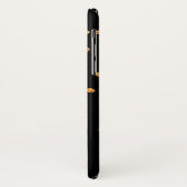 Coques Case-Mate iPhone Ajouter le nom Personnalisé Moderne Simple Marbre  (Dos/Gauche)