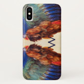 COQUES Case-Mate iPhone AJOUTER LES PÈRES D'UN MONOGRAMME ROULEUR EUROPÉEN (Dos)