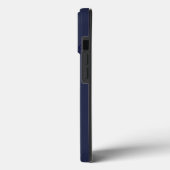 Coques Case-Mate iPhone ajouter nom/initiale pour obtenir un bleu personna (Verso / Gauche)