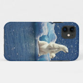 Coques Case-Mate iPhone Ajouter SLOGAN pour sauver les ours polaires Planè (Dos (Horizontal))