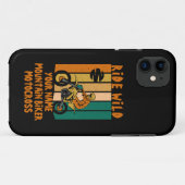 Coques Case-Mate iPhone Ajouter un nom Changer tout le texte Ride Wild Mou (Dos (Horizontal))