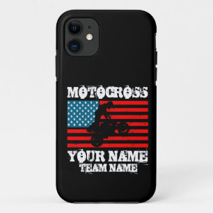 Case-Mate iPhone Case Ajouter un nom Nom d'équipe etc MOTOCROSS Rider US
