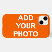 Coques Case-Mate iPhone Ajouter une photo personnalisée Customisée (Verso (horizontal))