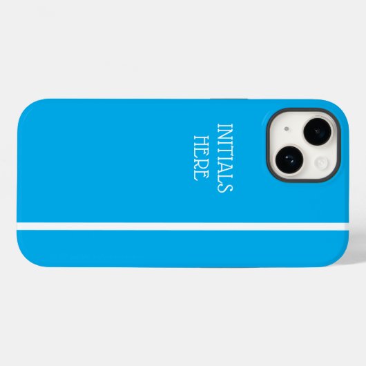 COQUES Case-Mate iPhone AJOUTER VOS INITIALES (Verso (horizontal))