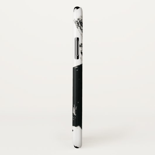 Coques Case-Mate iPhone Ajouter vos initiales | Gesture Onyx (Dos/Droite)