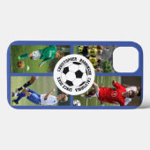 Coques Case-Mate iPhone Ajouter vos photos soccer (Verso (horizontal))