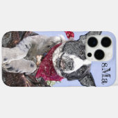 Coques Case-Mate iPhone Ajouter Votre Bordure Photo Collie Heeler Chien Mo (Verso (horizontal))