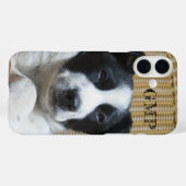 Coques Case-Mate iPhone Ajouter Votre Bordure Photo Collie Heeler Puppy Mo (Verso (horizontal))