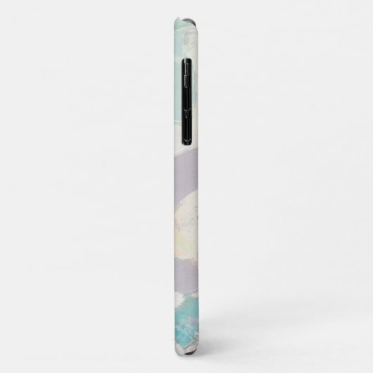 Coques Case-Mate iPhone Ajouter votre initiale | White Rock Pastel (Dos/Gauche)