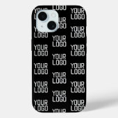 Coques Case-Mate iPhone Ajouter votre logo Répéter Motif Modèle modifiable (Verso)