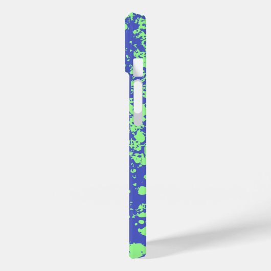 Coques Case-Mate iPhone Ajouter votre nom bleu vert style surf (Verso / Gauche)