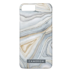 Case-Mate iPhone Case Ajouter votre nom Conception abstraite en marbre