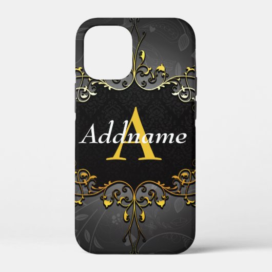 Coques Case-Mate iPhone Ajouter votre nom et votre initiale (Verso)