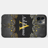 Coques Case-Mate iPhone Ajouter votre nom et votre initiale (Dos (Horizontal))