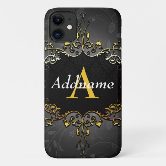 Coques Case-Mate iPhone Ajouter votre nom et votre initiale (Dos)