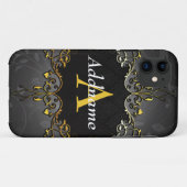 Coques Case-Mate iPhone Ajouter votre nom et votre initiale (Dos (Horizontal))